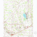 United States Geological Survey Westfield Center, OH (1961, 24000-Scale) digital map