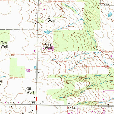 United States Geological Survey Westfield Center, OH (1961, 24000-Scale) digital map