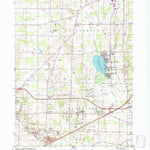 United States Geological Survey Westfield Center, OH (1994, 24000-Scale) digital map