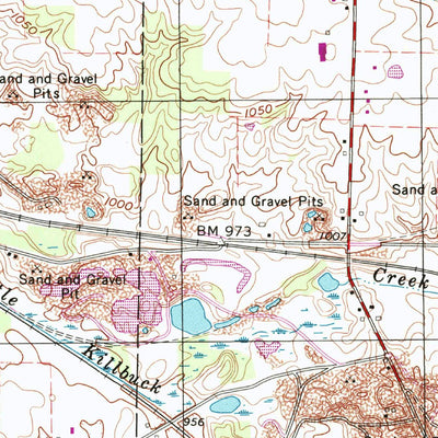 United States Geological Survey Westfield Center, OH (1994, 24000-Scale) digital map