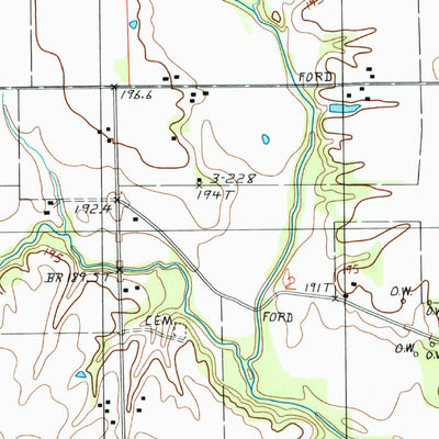 United States Geological Survey Westfield East, IL (1998, 24000-Scale) digital map
