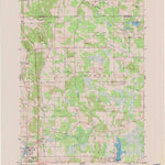 United States Geological Survey Westfield East, WI (1984, 24000-Scale) digital map