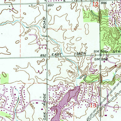 United States Geological Survey Westfield, IN (1969, 24000-Scale) digital map