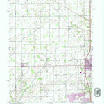 United States Geological Survey Westfield, IN (1992, 24000-Scale) digital map