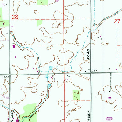 United States Geological Survey Westfield, IN (1992, 24000-Scale) digital map