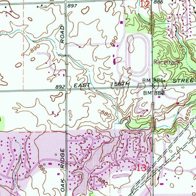 United States Geological Survey Westfield, IN (1992, 24000-Scale) digital map