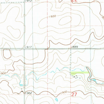 United States Geological Survey Westfield, ND (1979, 24000-Scale) digital map