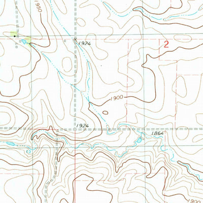 United States Geological Survey Westfield, ND (1979, 24000-Scale) digital map