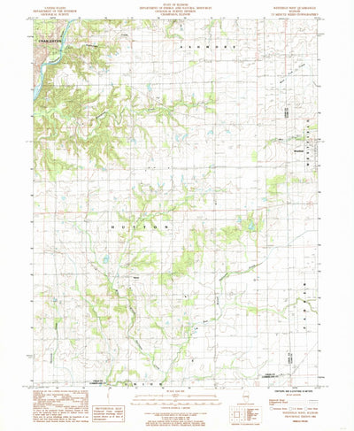 United States Geological Survey Westfield West, IL (1984, 24000-Scale) digital map