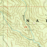 United States Geological Survey Westfir East, OR (1986, 24000-Scale) digital map