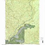 United States Geological Survey Westfir East, OR (1997, 24000-Scale) digital map