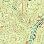 United States Geological Survey Westfir East, OR (1997, 24000-Scale) digital map