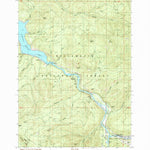 United States Geological Survey Westfir West, OR (1986, 24000-Scale) digital map
