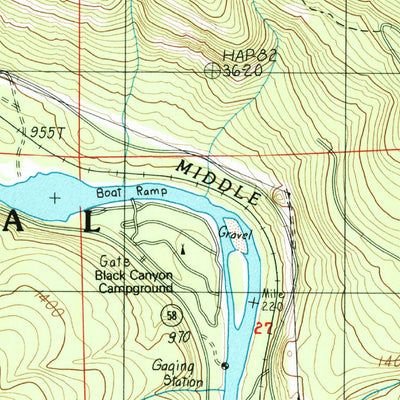 United States Geological Survey Westfir West, OR (1986, 24000-Scale) digital map