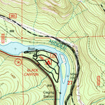 United States Geological Survey Westfir West, OR (1997, 24000-Scale) digital map