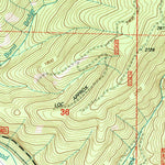 United States Geological Survey Westfir West, OR (1997, 24000-Scale) digital map