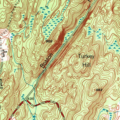 United States Geological Survey Westford, CT (1952, 24000-Scale) digital map