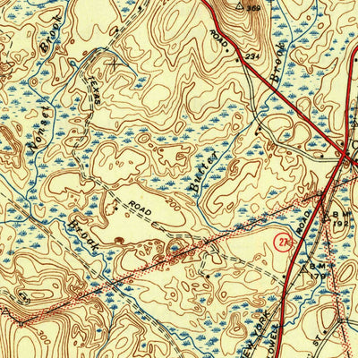 United States Geological Survey Westford, MA (1941, 31680-Scale) digital map