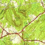 United States Geological Survey Westford, MA (1950, 31680-Scale) digital map