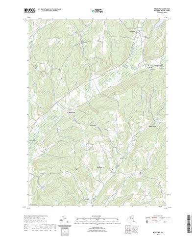 United States Geological Survey Westford, NY (2023, 24000-Scale) digital map