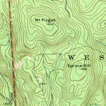United States Geological Survey Westhampton, MA (1947, 31680-Scale) digital map