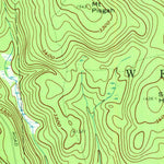 United States Geological Survey Westhampton, MA (1972, 24000-Scale) digital map