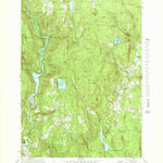 United States Geological Survey Westhampton, MA (1972, 25000-Scale) digital map
