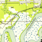 United States Geological Survey Westlake, LA (1954, 31680-Scale) digital map