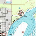 United States Geological Survey Westlake, LA (1996, 24000-Scale) digital map