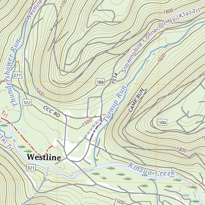 United States Geological Survey Westline, PA (2023, 24000-Scale) digital map