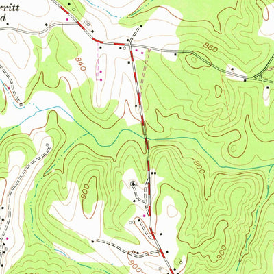 United States Geological Survey Westminster, SC (1963, 24000-Scale) digital map