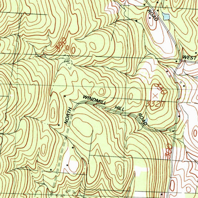 United States Geological Survey Westminster West, VT (1997, 24000-Scale) digital map