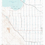 United States Geological Survey Westmorland West, CA (1992, 24000-Scale) digital map