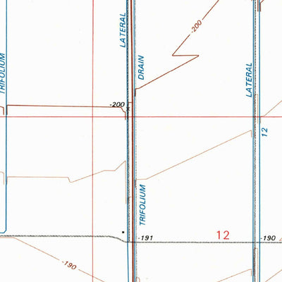 United States Geological Survey Westmorland West, CA (1992, 24000-Scale) digital map