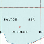 United States Geological Survey Westmorland West, CA (1992, 24000-Scale) digital map