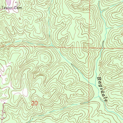 United States Geological Survey Weston, AL (1967, 24000-Scale) digital map