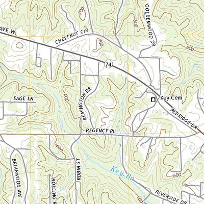 United States Geological Survey Weston, AL (2020, 24000-Scale) digital map