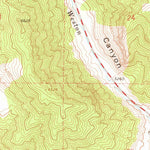 United States Geological Survey Weston Canyon, ID (1968, 24000-Scale) digital map