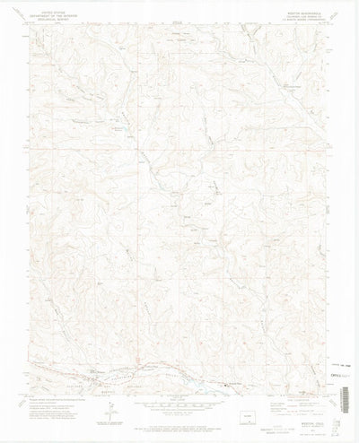 United States Geological Survey Weston, CO (1971, 24000-Scale) digital map