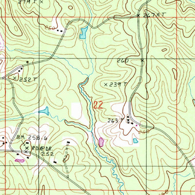 United States Geological Survey Weston, LA (1994, 24000-Scale) digital map