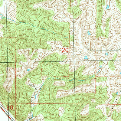 United States Geological Survey Weston, MO-KS (1984, 24000-Scale) digital map