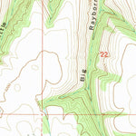 United States Geological Survey Weston Mountain, OR (1964, 24000-Scale) digital map