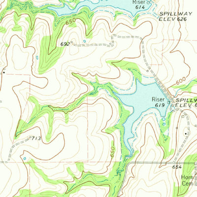 United States Geological Survey Weston, TX (1961, 24000-Scale) digital map