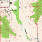 United States Geological Survey Weston, WI (1974, 24000-Scale) digital map