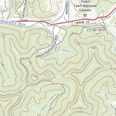United States Geological Survey Weston, WV (2023, 24000-Scale) digital map