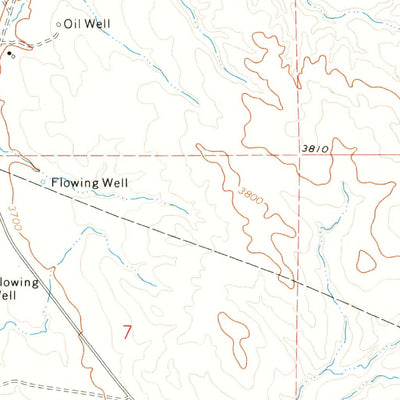 United States Geological Survey Weston, WY (1972, 24000-Scale) digital map