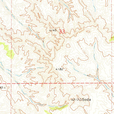 United States Geological Survey Weston, WY (1972, 24000-Scale) digital map