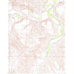 United States Geological Survey Westover, SD (1951, 24000-Scale) digital map