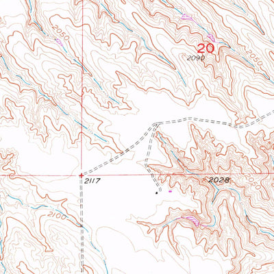 United States Geological Survey Westover, SD (1951, 24000-Scale) digital map