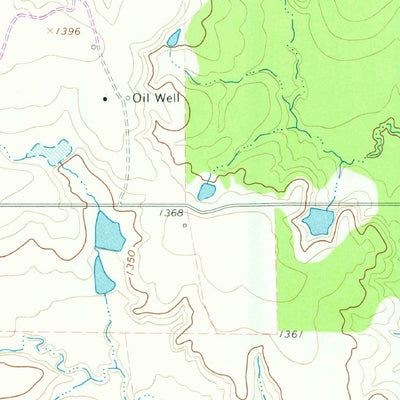 United States Geological Survey Westover SW, TX (1966, 24000-Scale) digital map